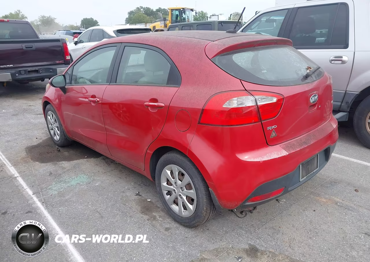 2013 Kia Rio Lx VIN:KNADM5A3XD6172726 - 3