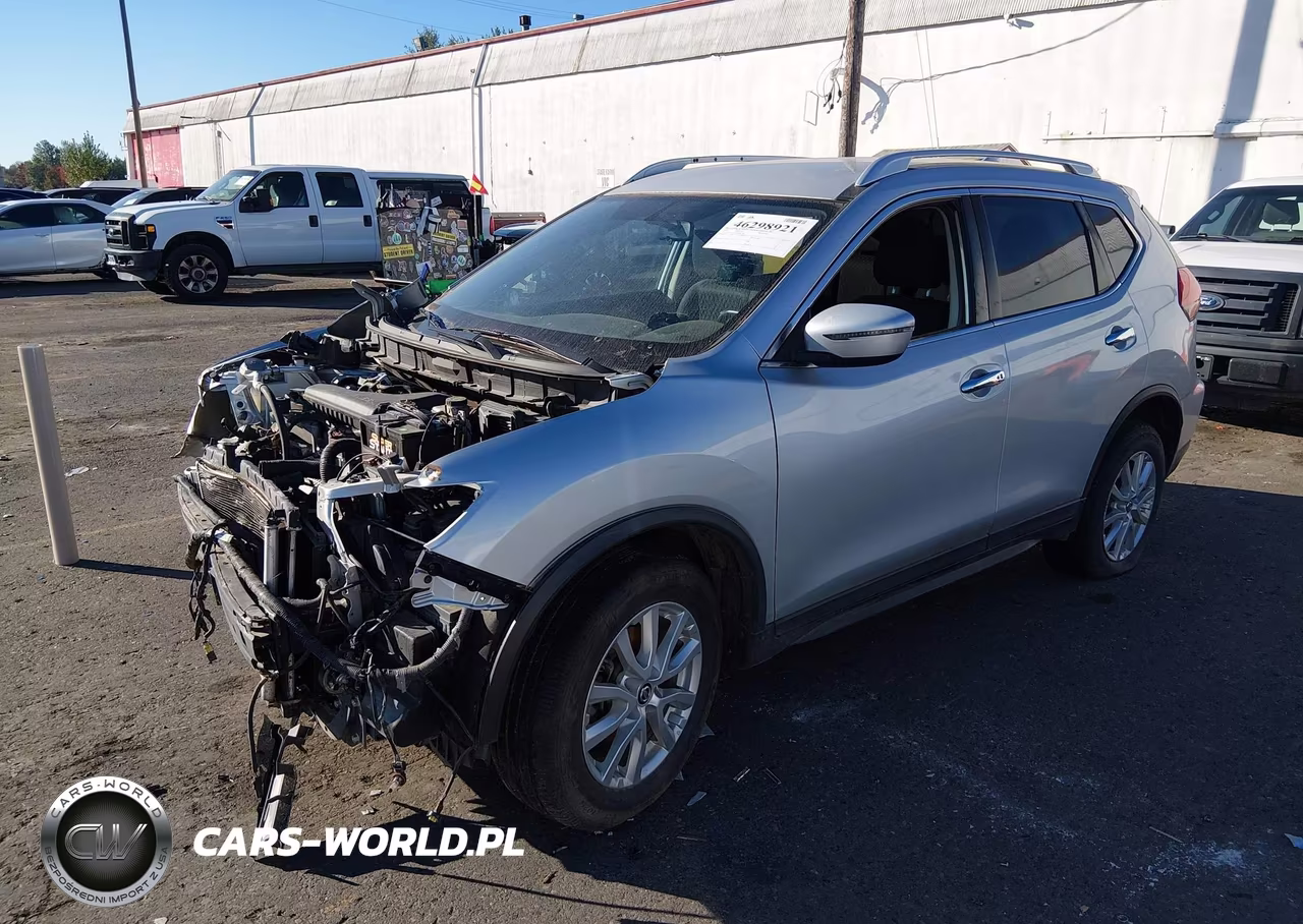 2017 Nissan Rogue Sv VIN:KNMAT2MV2HP543799 - 2