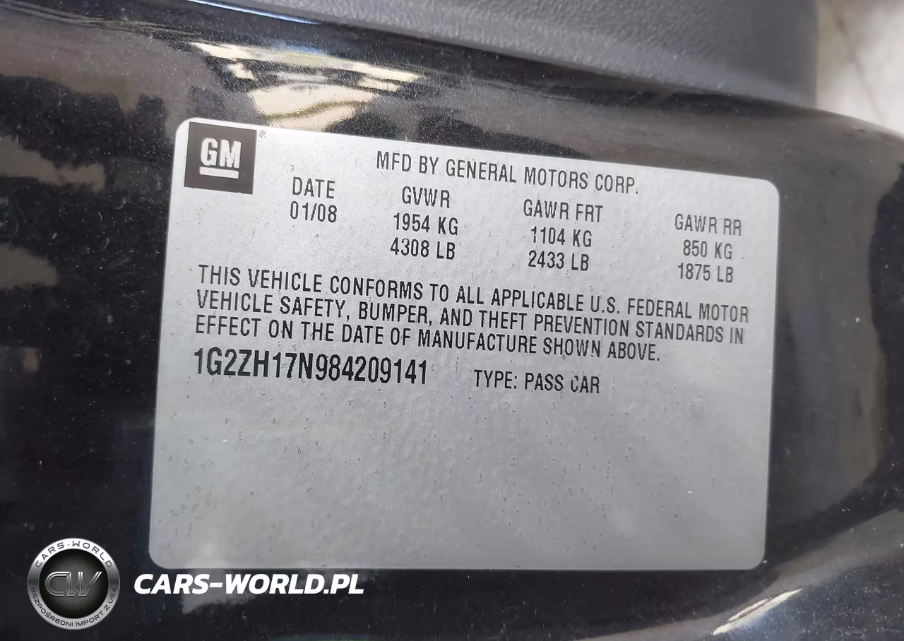 2008 Pontiac G6 Gt VIN:1G2ZH17N984209141 - 9