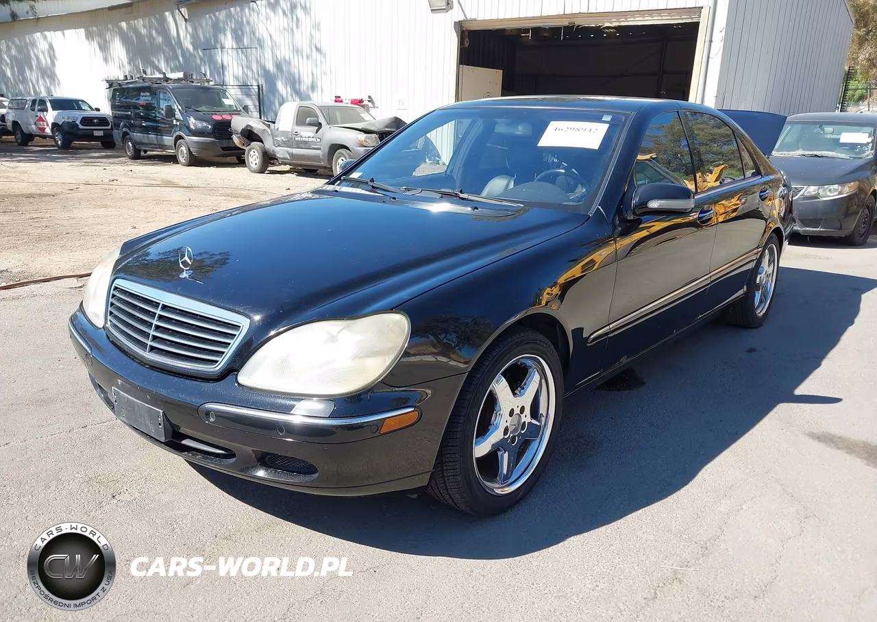 2001 Mercedes-Benz S 500 VIN:WDBNG75J41A222322 - 2