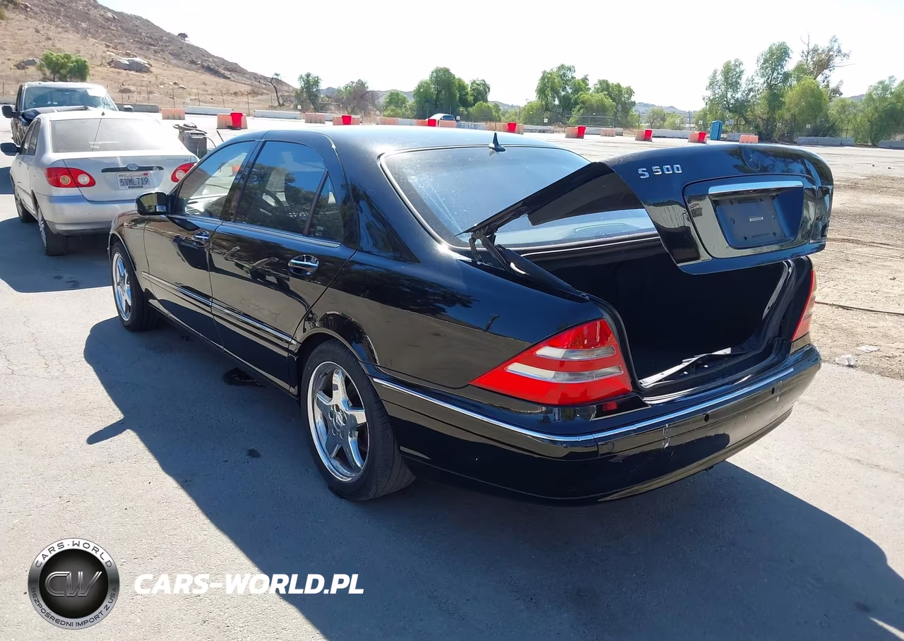 2001 Mercedes-Benz S 500 VIN:WDBNG75J41A222322 - 3