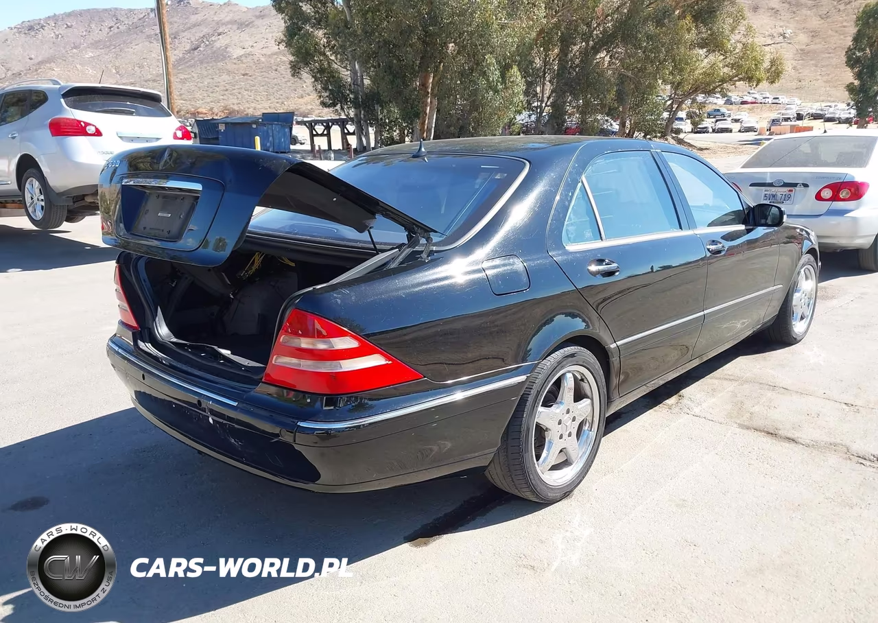 2001 Mercedes-Benz S 500 VIN:WDBNG75J41A222322 - 4