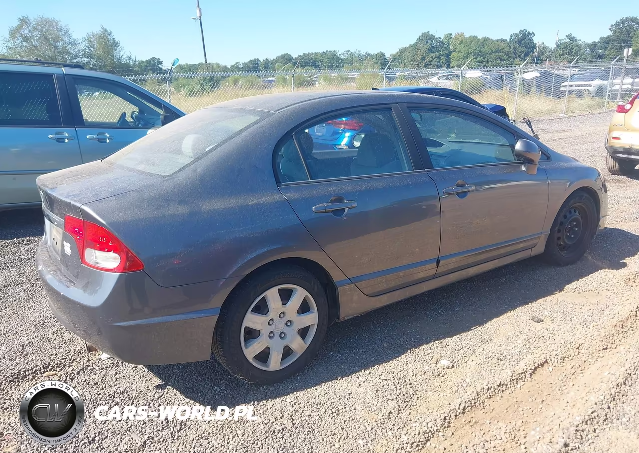 2011 Honda Civic Lx VIN:19XFA1F54BE035473 - 4