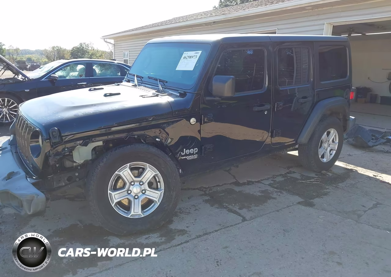 2020 Jeep Wrangler Unlimited Sport S 4X4 VIN:1C4HJXDG8LW342216 - 2