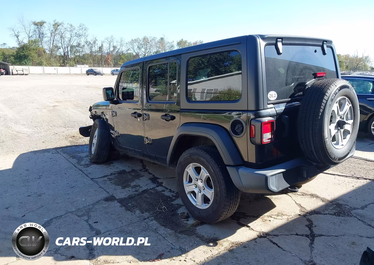 2020 Jeep Wrangler Unlimited Sport S 4X4 VIN:1C4HJXDG8LW342216 - 3
