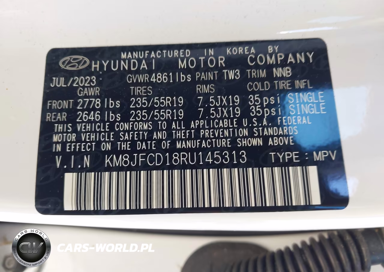 2024 Hyundai Tucson Hybrid N Line VIN:KM8JFCD18RU145313 - 9