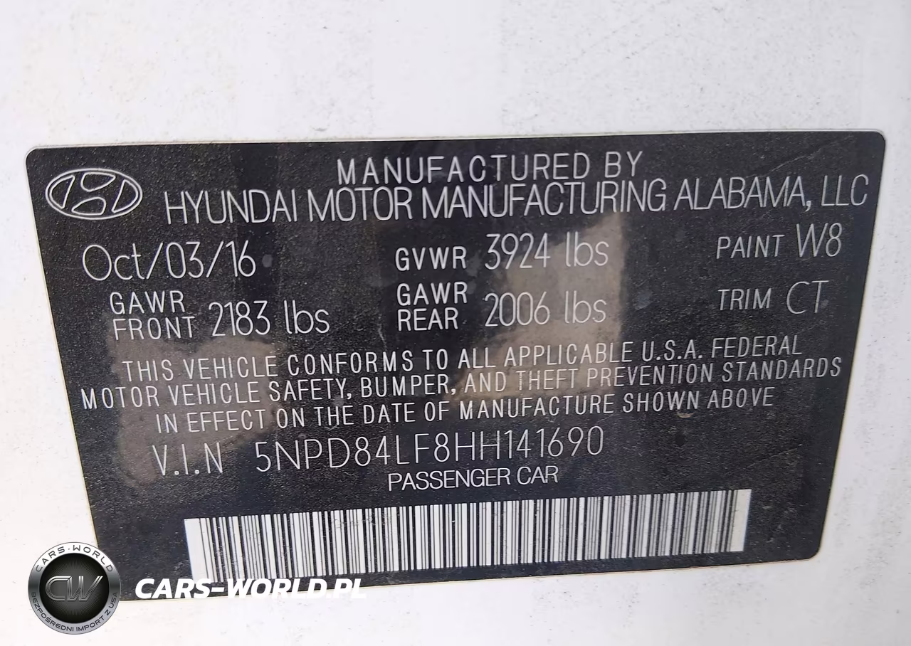 2017 Hyundai Elantra Value Edition VIN:5NPD84LF8HH141690 - 9
