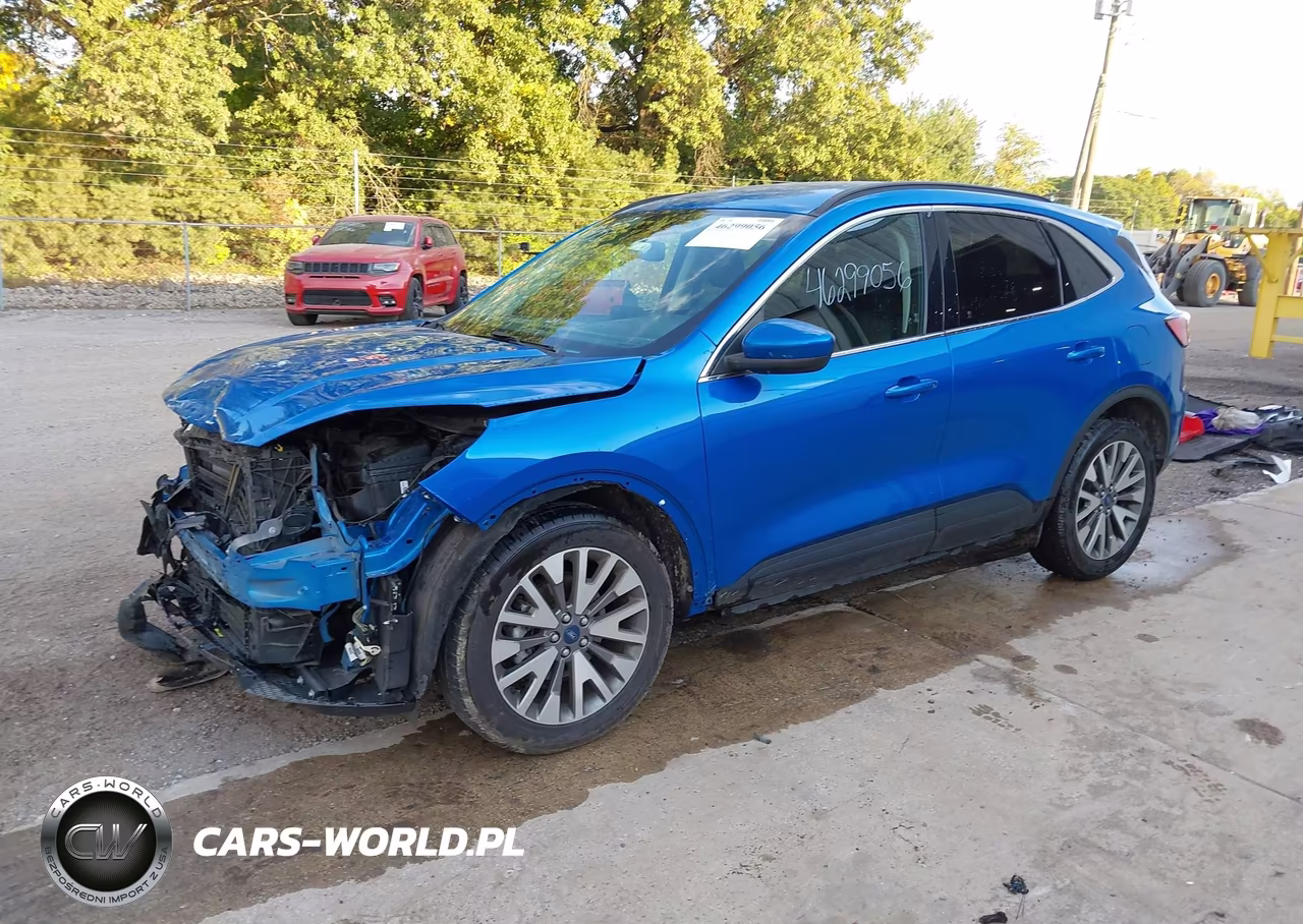 2021 Ford Escape Titanium VIN:1FMCU9J98MUB18407 - 2