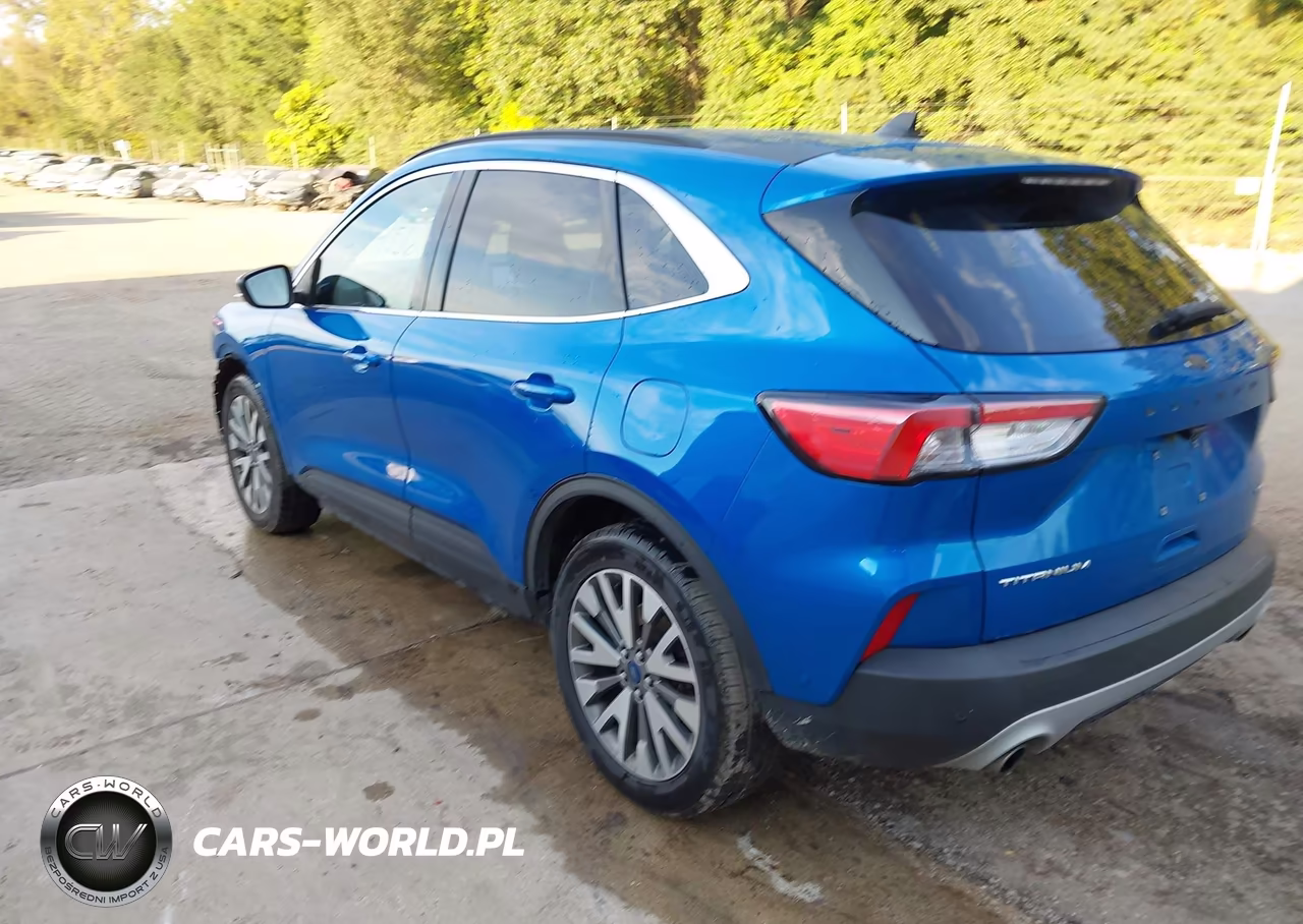 2021 Ford Escape Titanium VIN:1FMCU9J98MUB18407 - 3