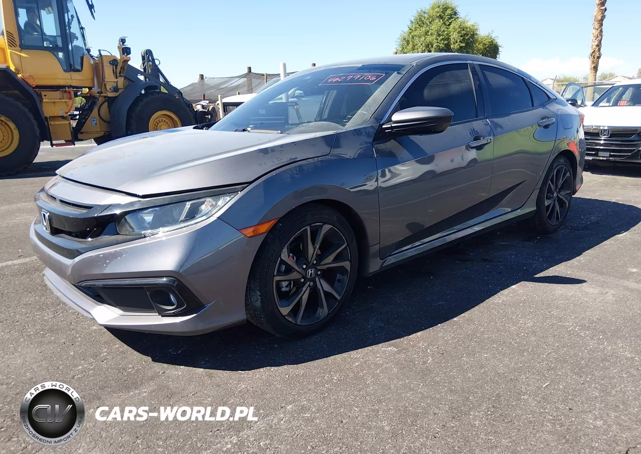 2021 Honda Civic Sport VIN:2HGFC2F81MH558145 - 2