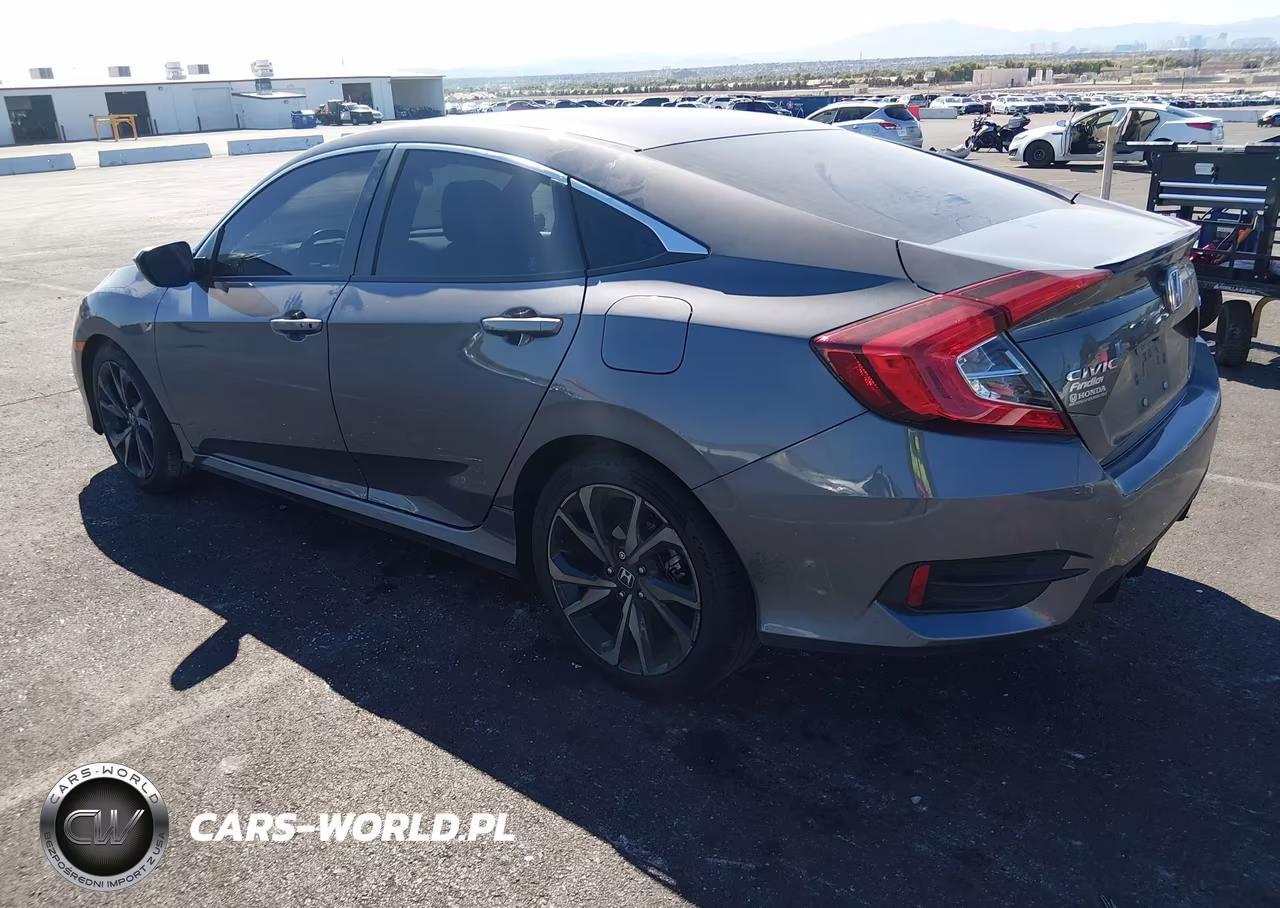 2021 Honda Civic Sport VIN:2HGFC2F81MH558145 - 3