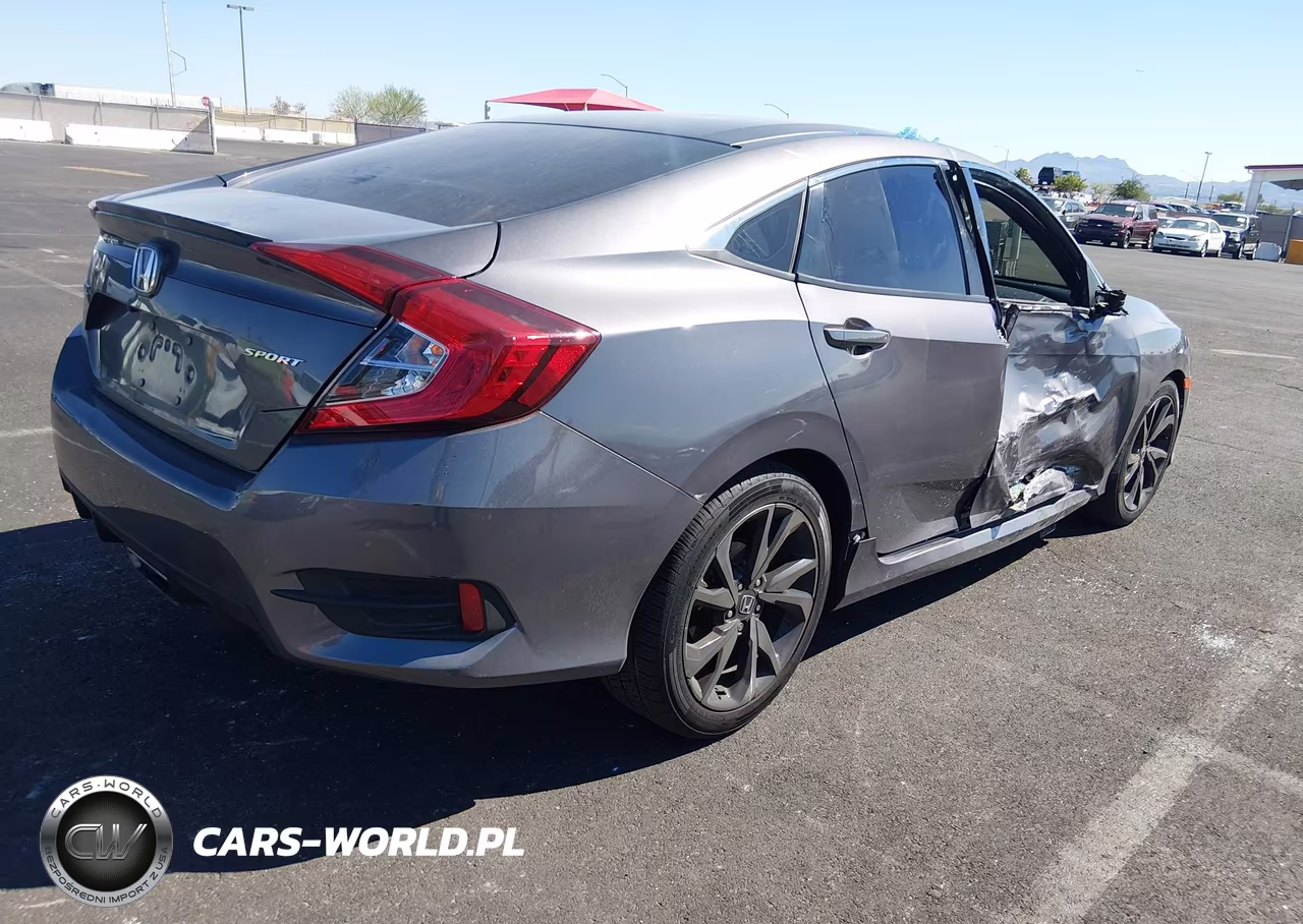 2021 Honda Civic Sport VIN:2HGFC2F81MH558145 - 4