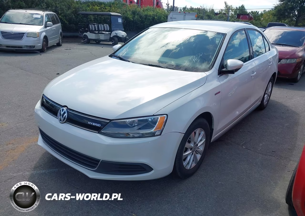2013 Volkswagen Jetta Hybrid Se VIN:3VW637AJ5DM284517 - 2