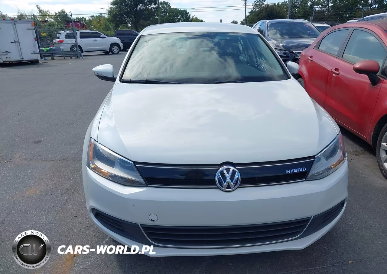 2013 Volkswagen Jetta Hybrid Se VIN:3VW637AJ5DM284517 - 6