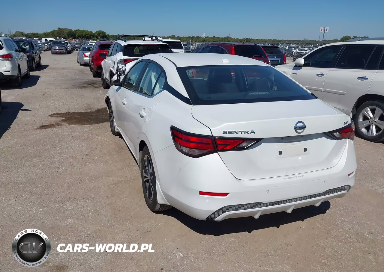 2022 Nissan Sentra Sv Xtronic Cvt VIN:3N1AB8CVXNY295581 - 3