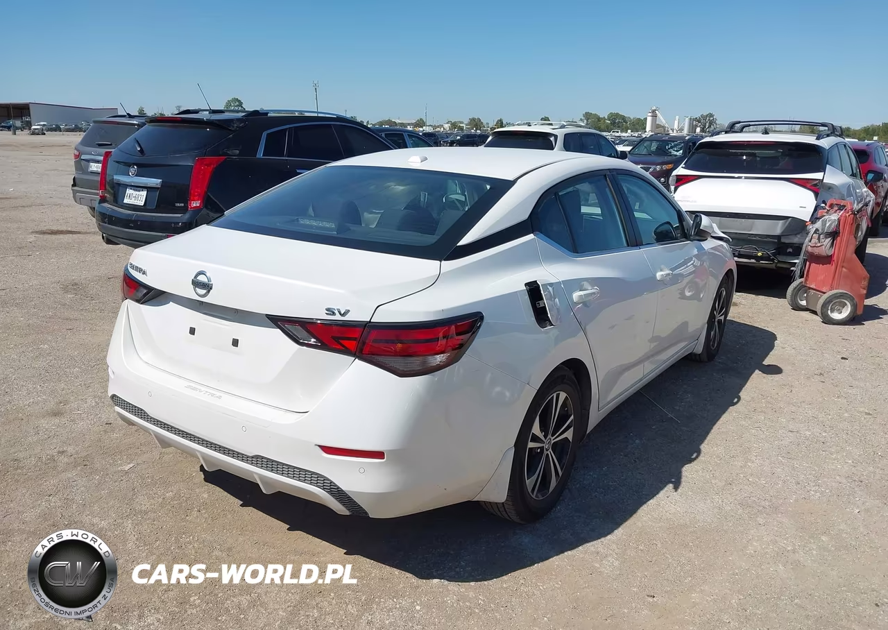 2022 Nissan Sentra Sv Xtronic Cvt VIN:3N1AB8CVXNY295581 - 4