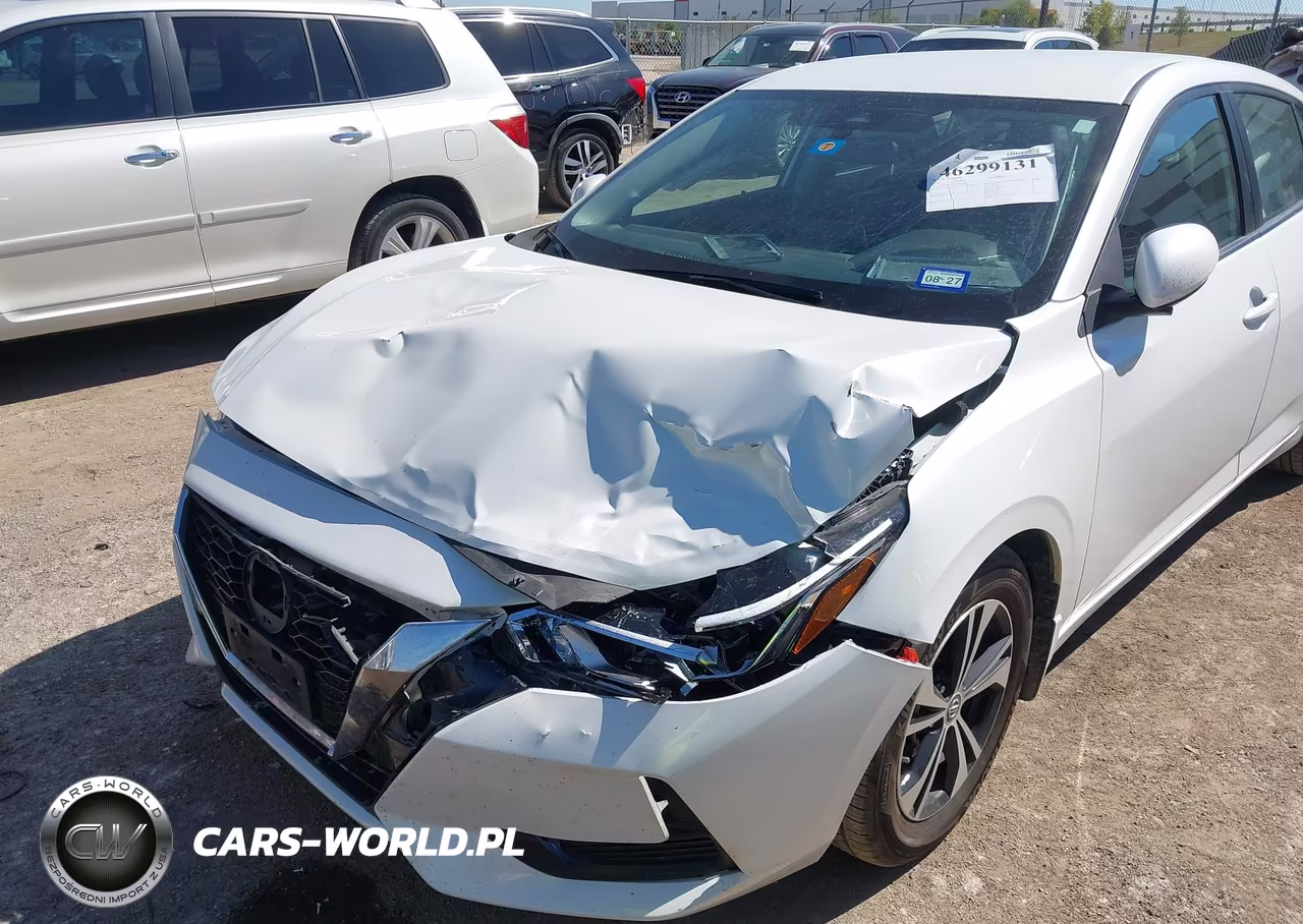 2022 Nissan Sentra Sv Xtronic Cvt VIN:3N1AB8CVXNY295581 - 6