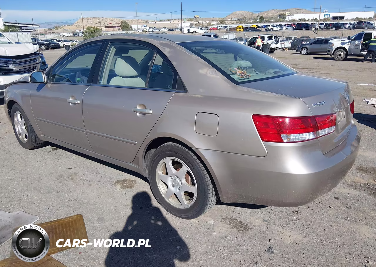 2006 Hyundai Sonata Gls VIN:5NPEU46C96H115047 - 3