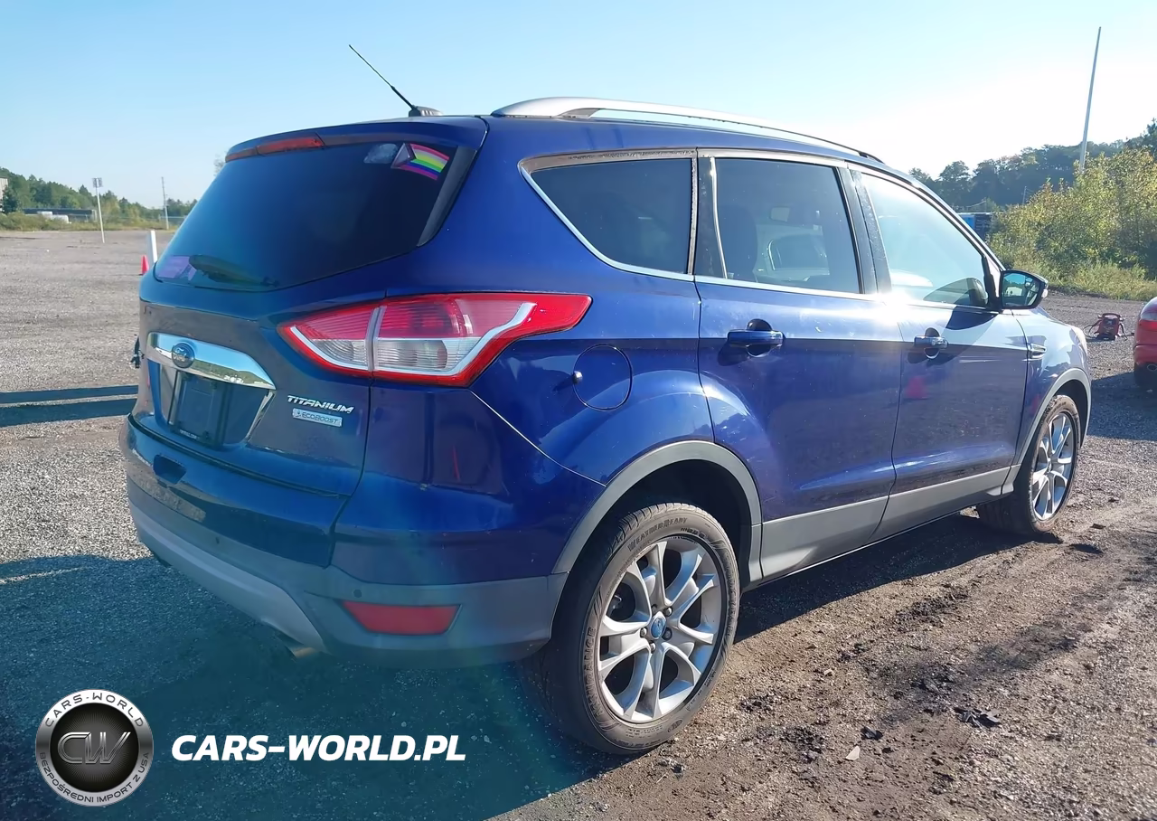 2014 Ford Escape Titanium VIN:1FMCU0J96EUA54607 - 4