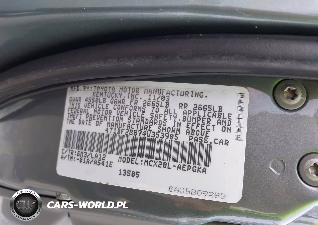 2004 Toyota Avalon Xls VIN:4T1BF28B74U353905 - 9