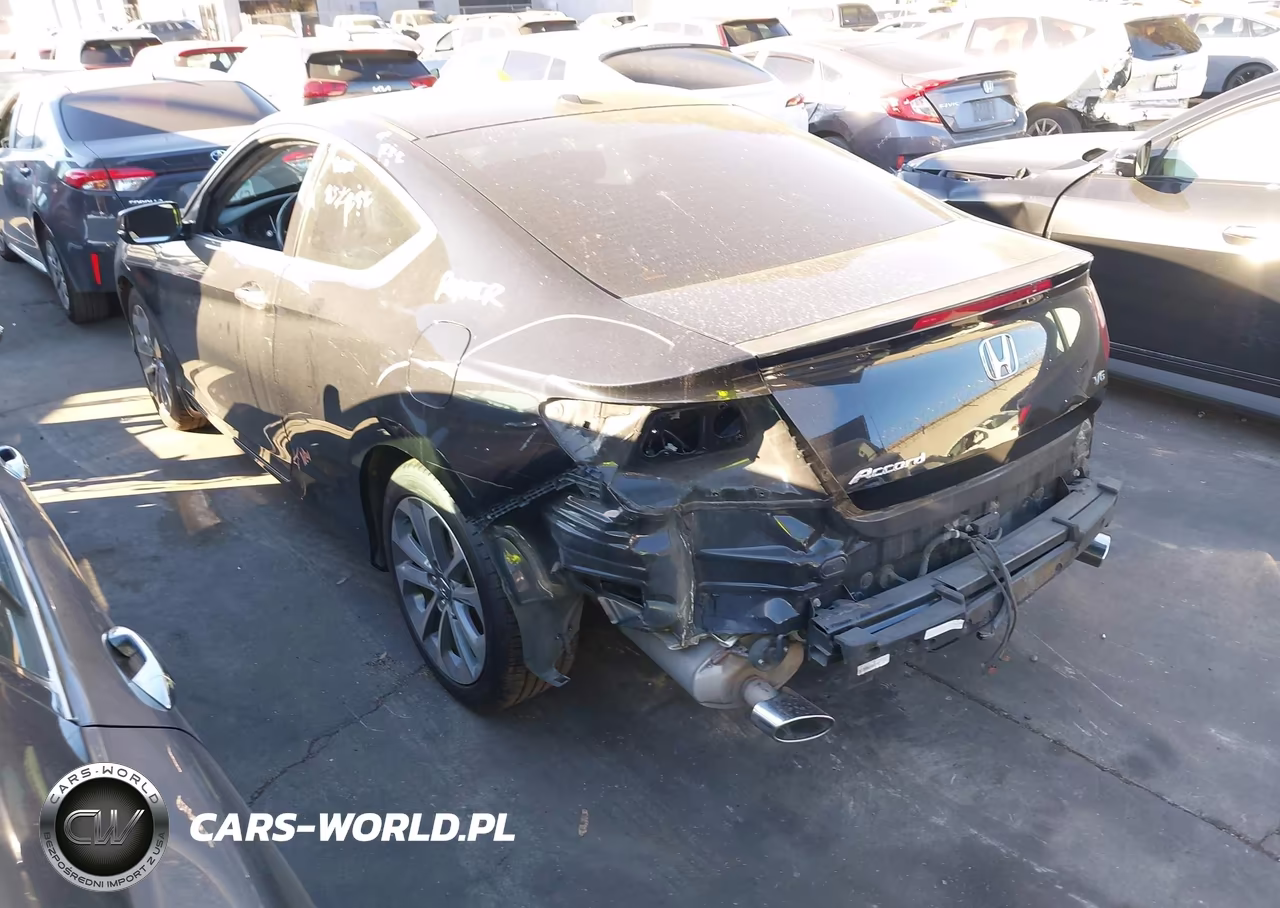 2015 Honda Accord Ex-L V-6 VIN:1HGCT2A8XFA009037 - 3