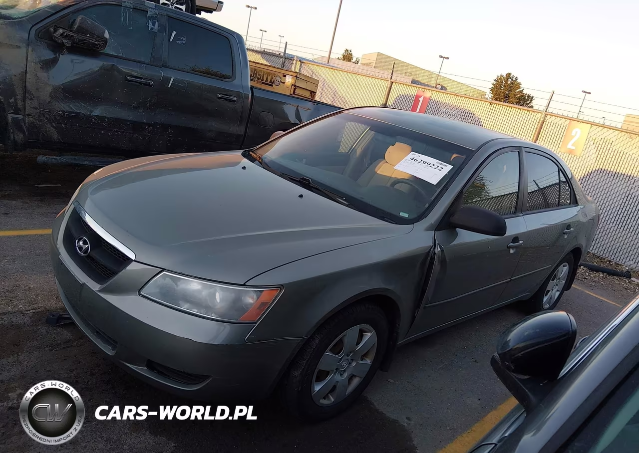 2008 Hyundai Sonata Gls VIN:5NPET46C18H360253 - 2