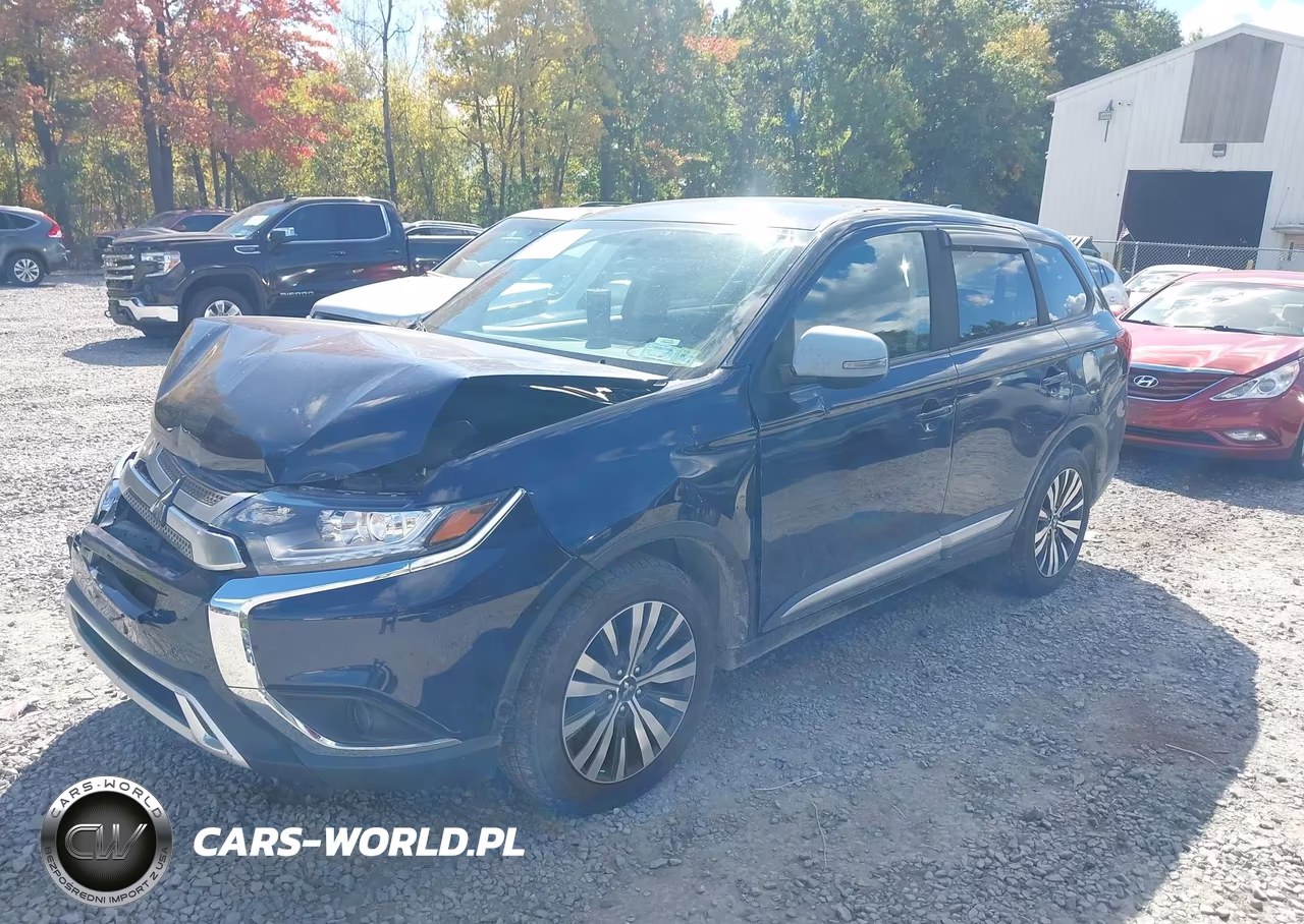2019 Mitsubishi Outlander Es VIN:JA4AZ3A32KZ025656 - 2