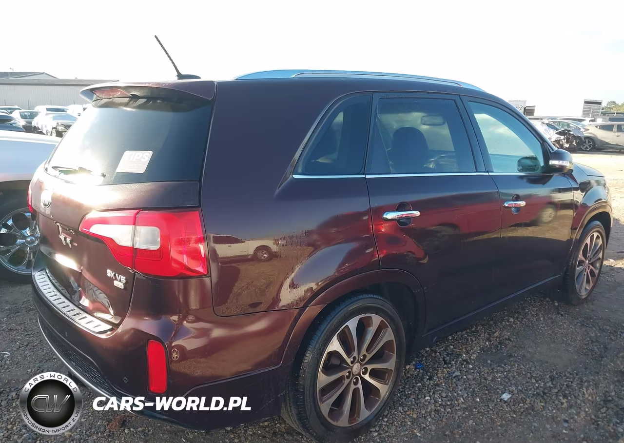 2014 Kia Sorento Sx VIN:5XYKW4A77EG503052 - 4