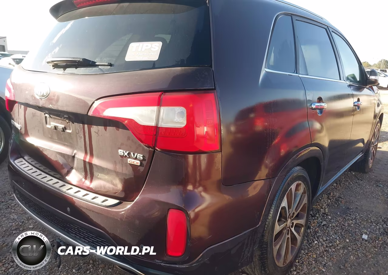 2014 Kia Sorento Sx VIN:5XYKW4A77EG503052 - 6