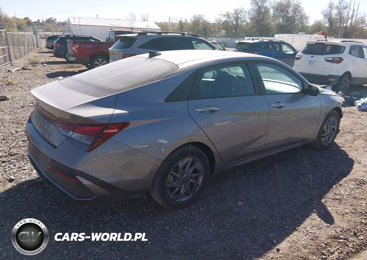 2024 Hyundai Elantra Sel VIN:KMHLM4DG6RU744025 - 4
