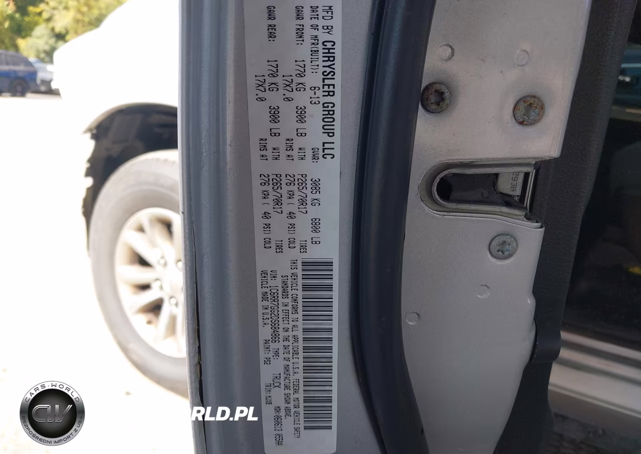 2013 Ram 1500 Slt VIN:1C6RR7GG2DS684866 - 9