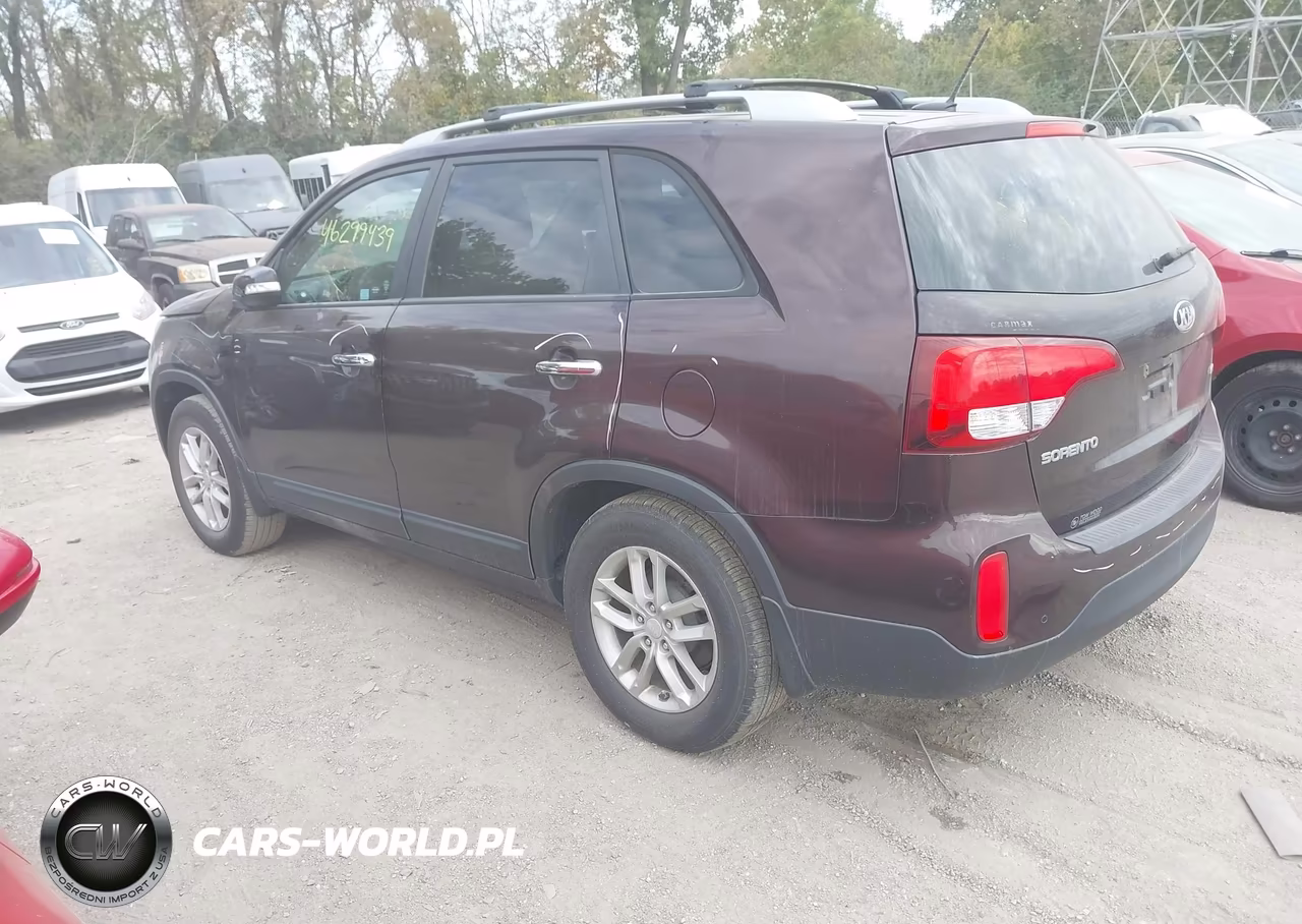 2014 Kia Sorento Lx VIN:5XYKT4A63EG528031 - 3