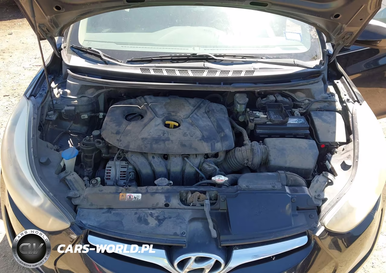 2014 Hyundai Elantra Se VIN:5NPDH4AE4EH471686 - 10
