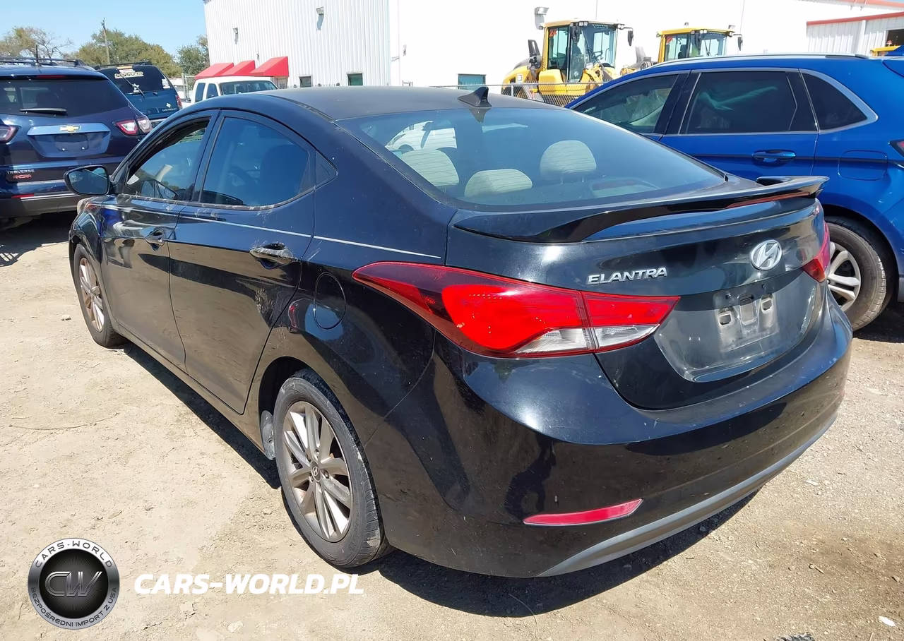 2014 Hyundai Elantra Se VIN:5NPDH4AE4EH471686 - 3