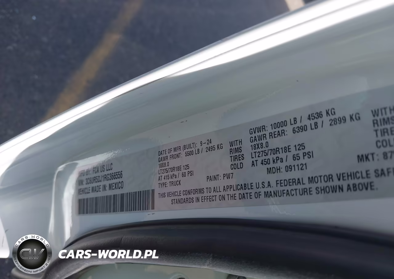 2024 Ram 2500 Big Horn 4X4 6'4 Box VIN:3C6UR5DJ1RG366556 - 9