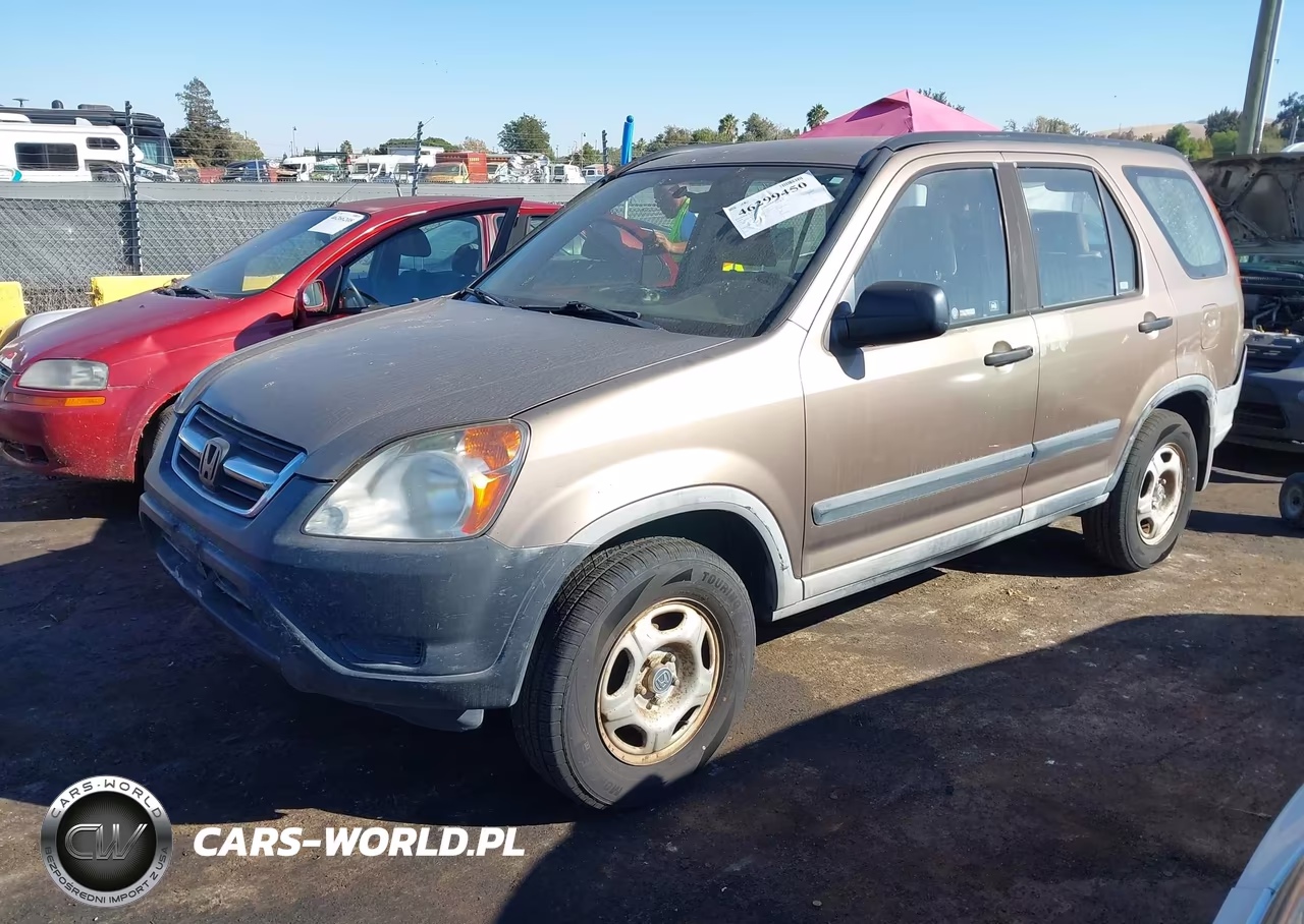 2004 Honda Cr-V Lx VIN:JHLRD68484C023765 - 2