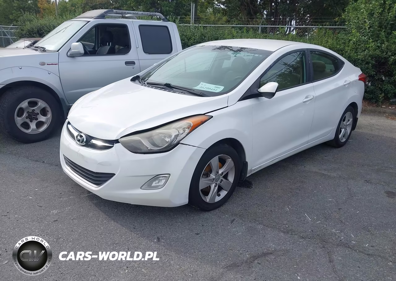 2013 Hyundai Elantra Gls VIN:5NPDH4AE3DH195760 - 2