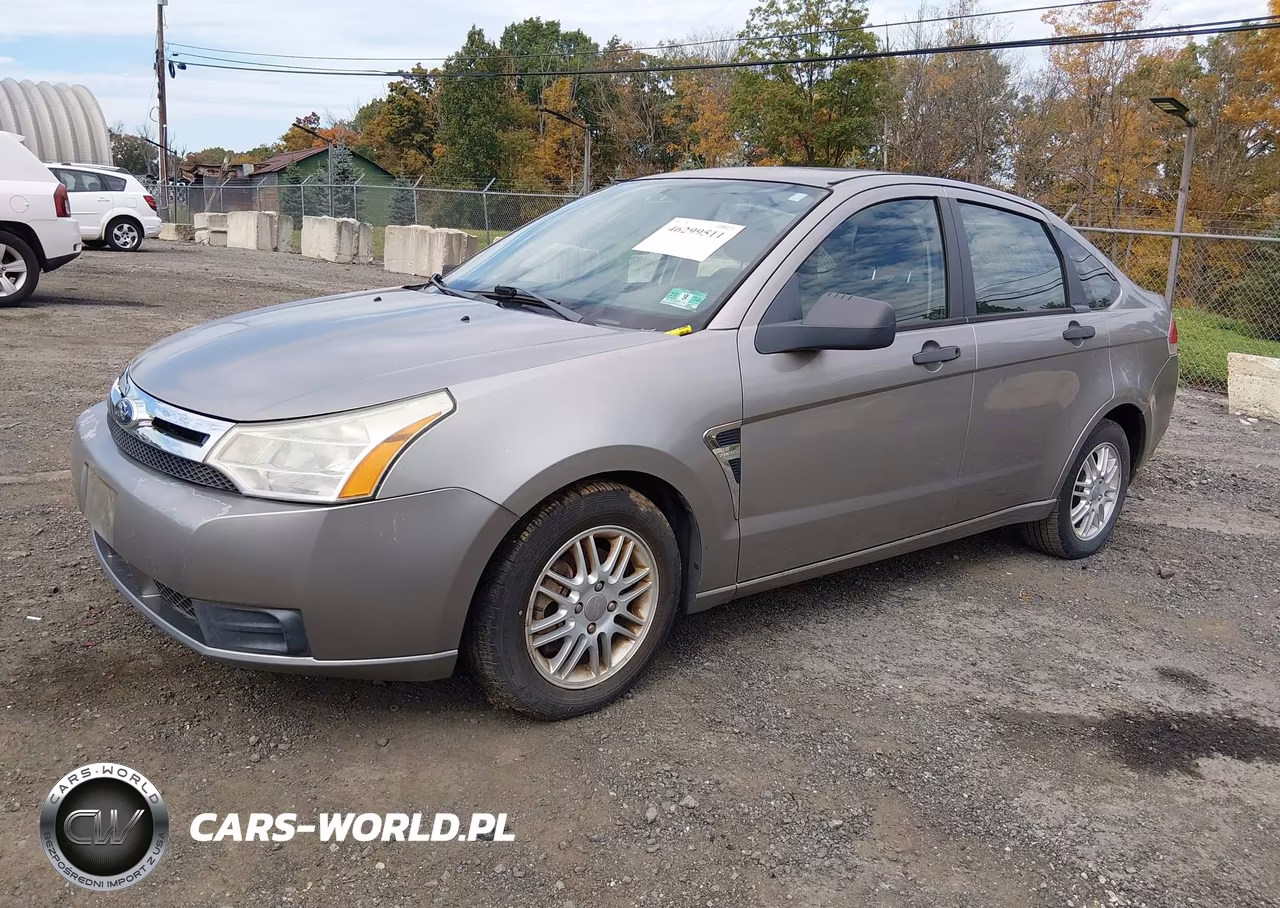 2008 Ford Focus Se-Ses VIN:1FAHP35N38W287899 - 2