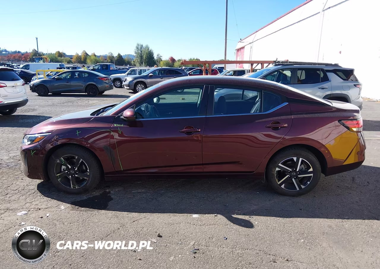 2025 Nissan Sentra Sv VIN:3N1AB8CV7SY352783 - 14