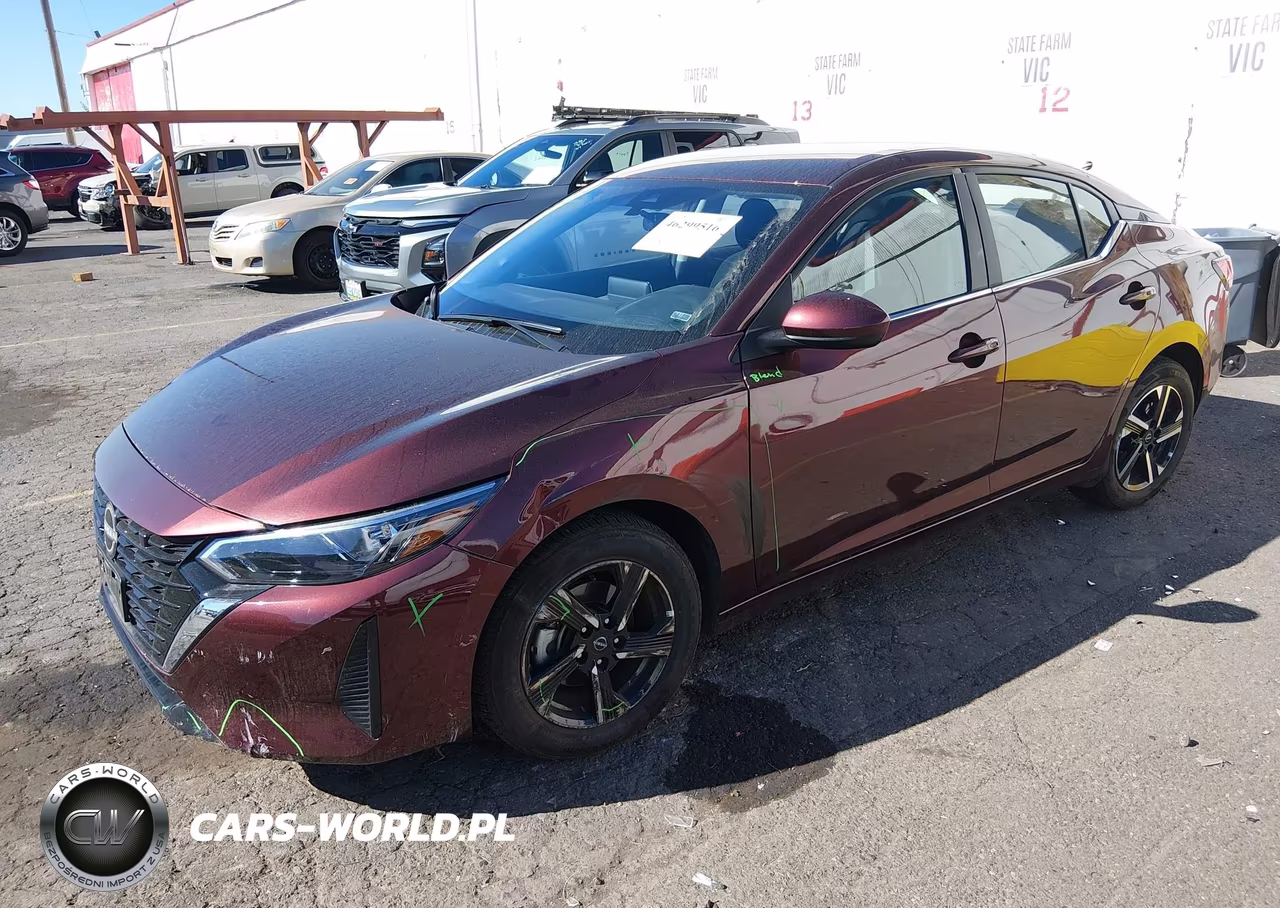2025 Nissan Sentra Sv VIN:3N1AB8CV7SY352783 - 2