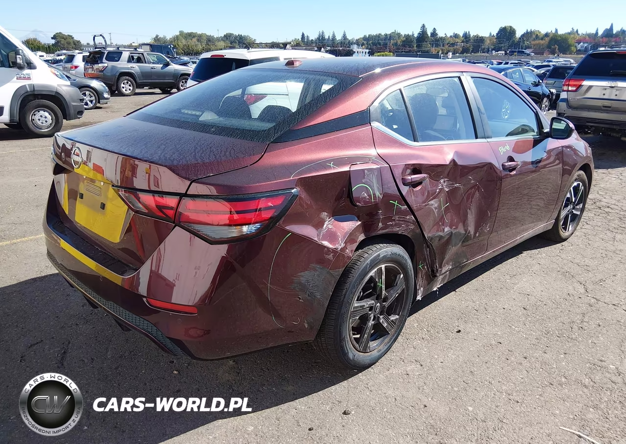 2025 Nissan Sentra Sv VIN:3N1AB8CV7SY352783 - 4