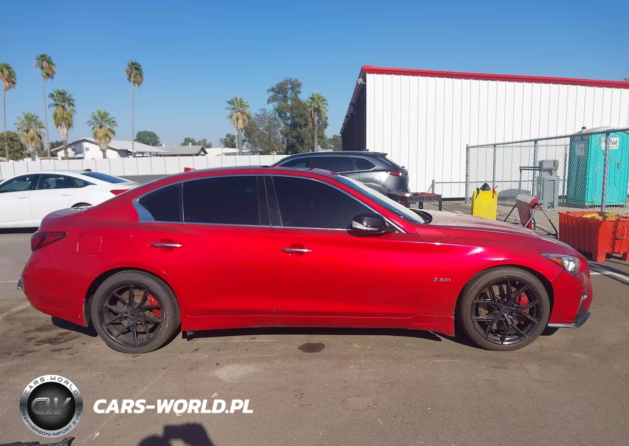 2019 Infiniti Q50 3.0T Red Sport 400 VIN:JN1FV7AP8KM760062 - 13