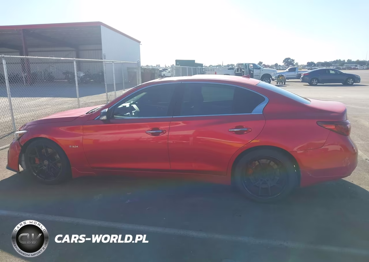 2019 Infiniti Q50 3.0T Red Sport 400 VIN:JN1FV7AP8KM760062 - 14