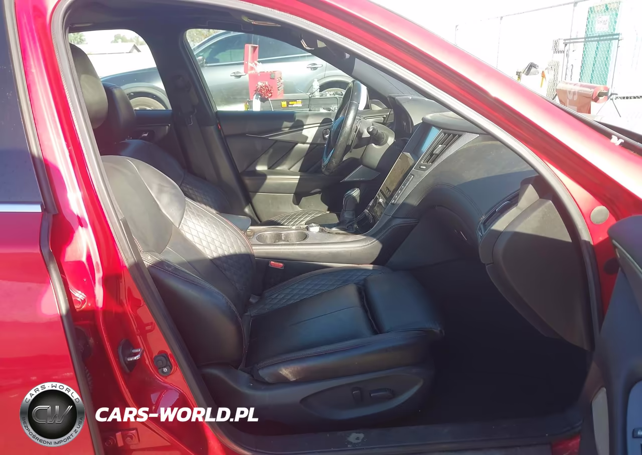 2019 Infiniti Q50 3.0T Red Sport 400 VIN:JN1FV7AP8KM760062 - 5