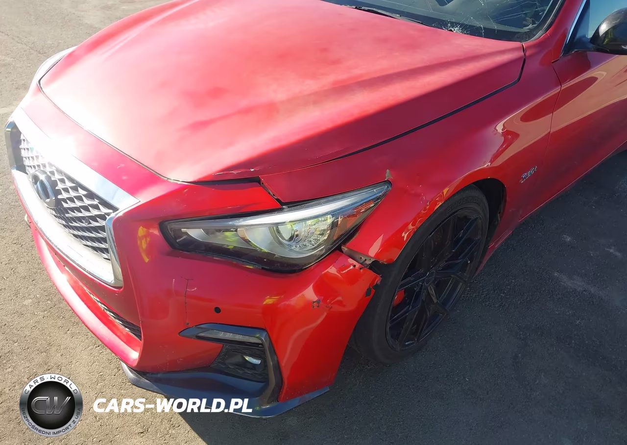 2019 Infiniti Q50 3.0T Red Sport 400 VIN:JN1FV7AP8KM760062 - 6