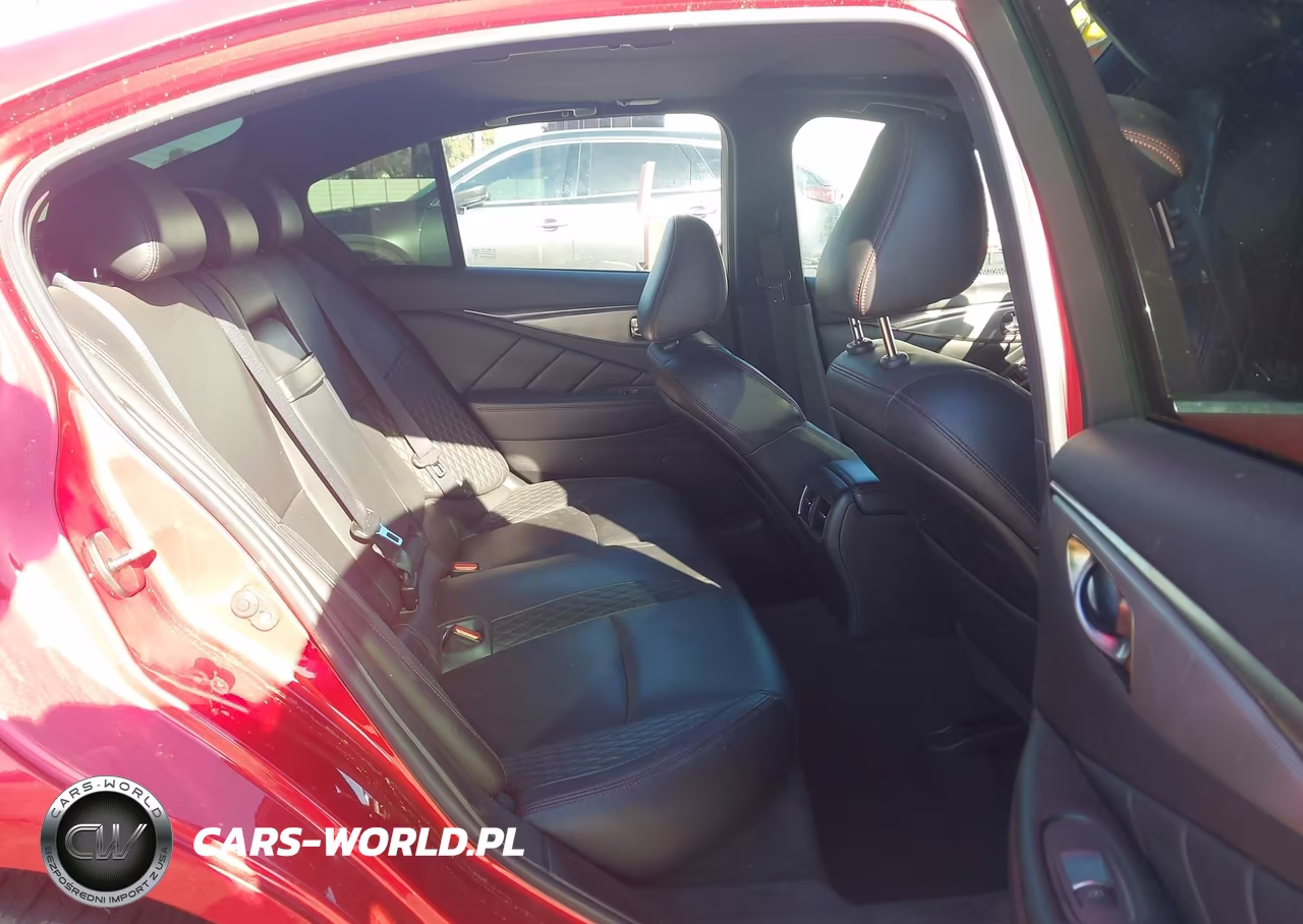 2019 Infiniti Q50 3.0T Red Sport 400 VIN:JN1FV7AP8KM760062 - 8