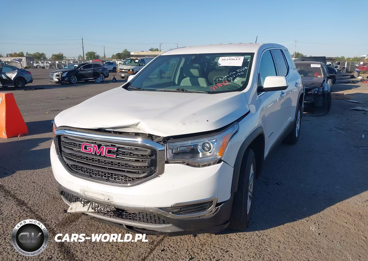 2018 GMC Acadia Sle-1 VIN:1GKKNKLA3JZ105031 - 2