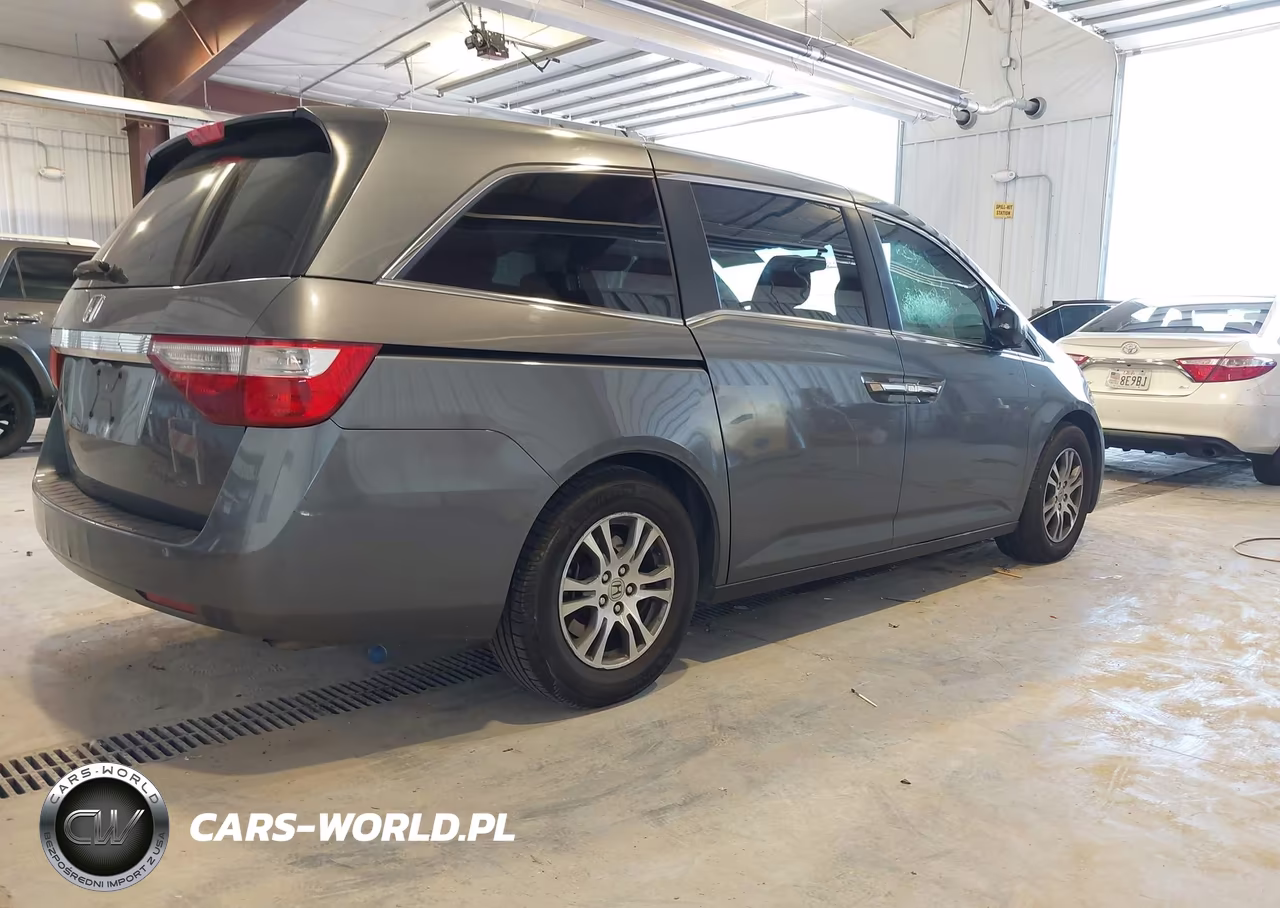 2011 Honda Odyssey Ex-L VIN:5FNRL5H69BB097840 - 4