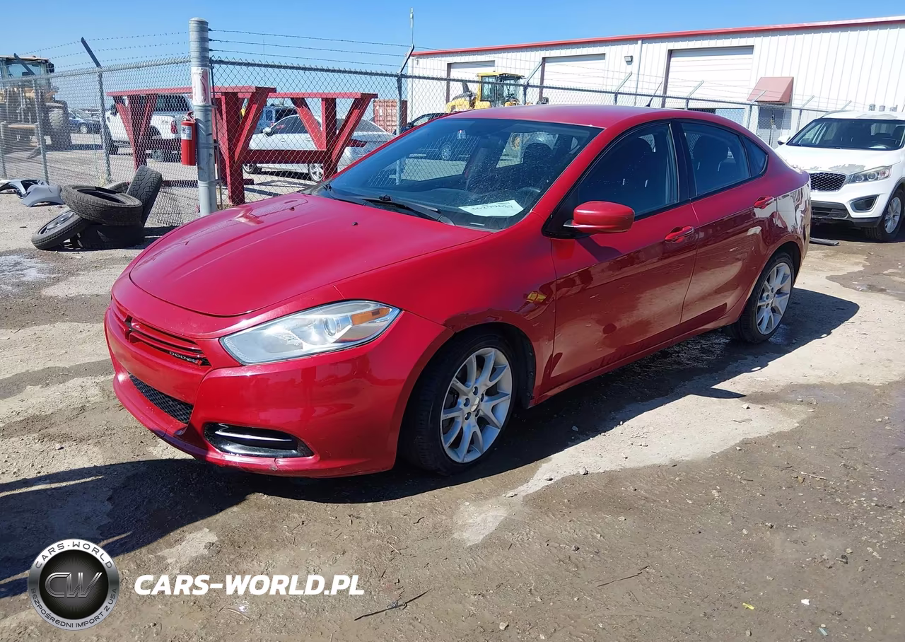 2013 Dodge Dart Sxt VIN:1C3CDFBA4DD211277 - 2