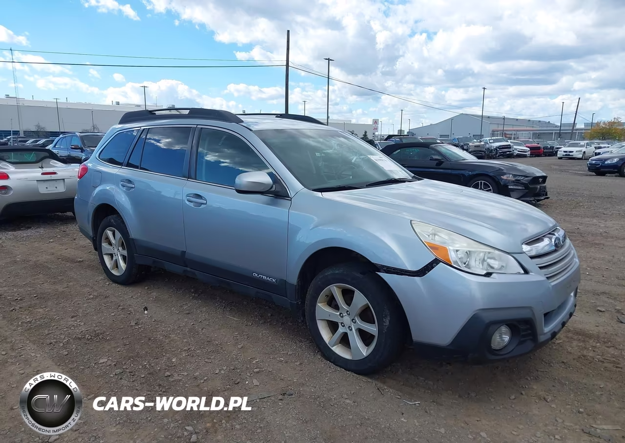 2014 Subaru Outback 2.5I Premium VIN:4S4BRBCC7E3322197 - 1